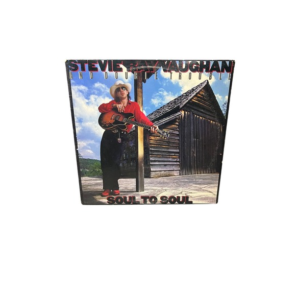 Epic Records Other - Stevie Ray Vaughan Soul to Soul Vinyl LP 1985 Epic FE 40036 Blues Rock 12 inch